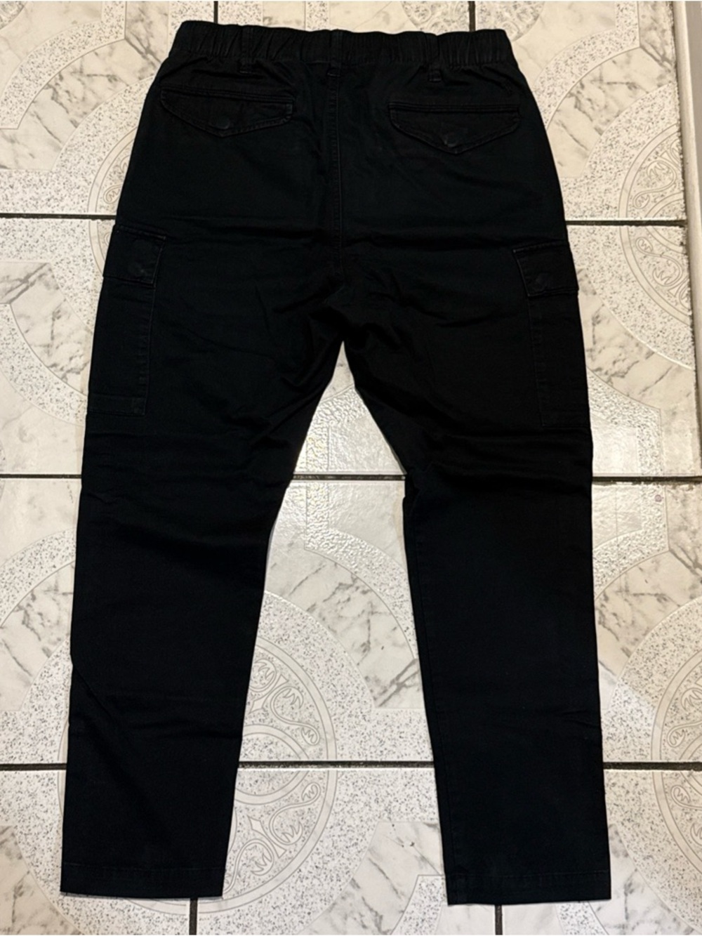 Polo Ralph Lauren Stretch Slim Fit Twill Cargo Pants Polo Black Men’s Size 32x30 - Picture 4 of 7